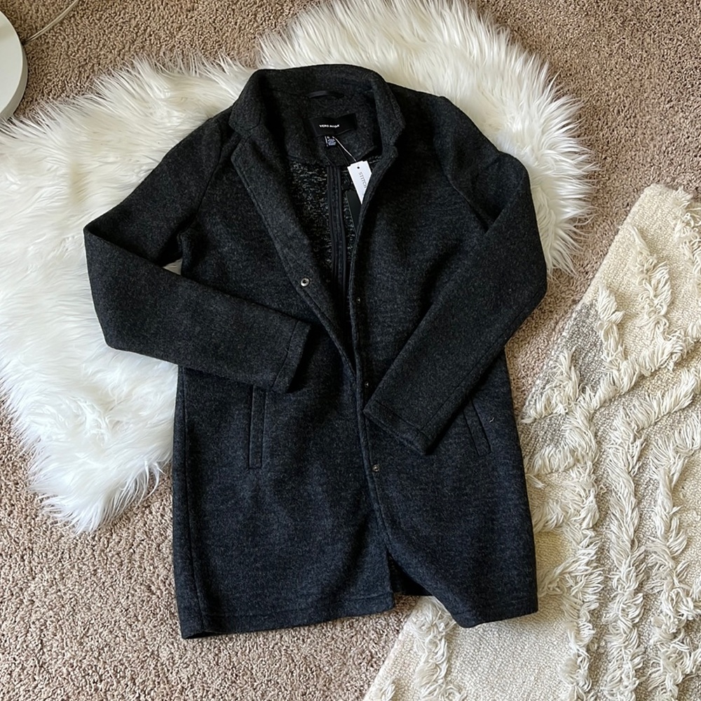 Lightweight Peacoat - made from 100% recycled Polyester